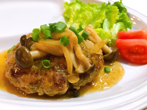 卵なし!和風煮込みハンバーグ